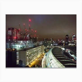 Waterloo Railway Station, London, Uk Canvas Print