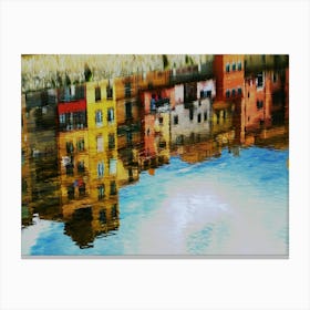 Reflections In The Water Canvas Print