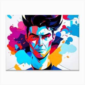 Portrait Of A Man Canvas Print