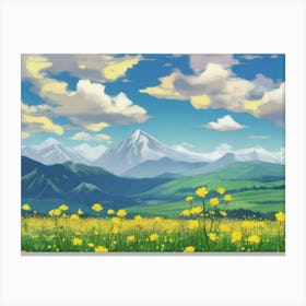 Mountains Of Dreams Canvas Print