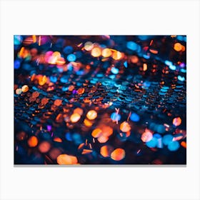 Bokeh Lights Canvas Print