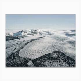 Landscapes Raw 18 Vatnajökull (Iceland) Canvas Print