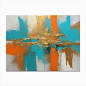 Abstract Painting 17 Canvas Print
