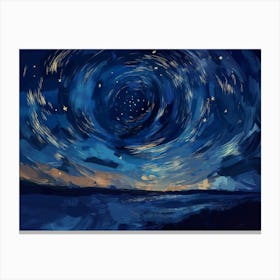 Starry Night Sky 3 Canvas Print