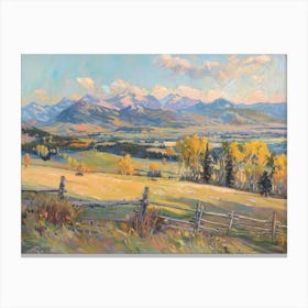Western Landscapes Colorado 4 Canvas Print