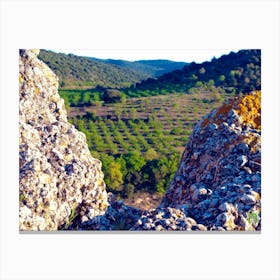 View From A Cliff 20140416175pub Canvas Print