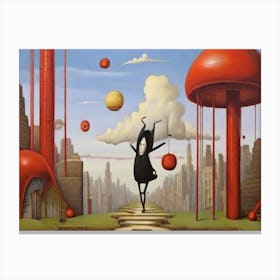 'The Red Balloon' Canvas Print
