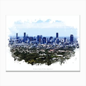 Brisbane Lookout, Brisbane, Queensland Canvas Print