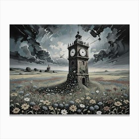 Clock Tower Canvas Print