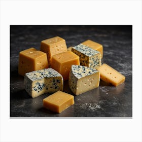 Blue Cheese Canvas Print