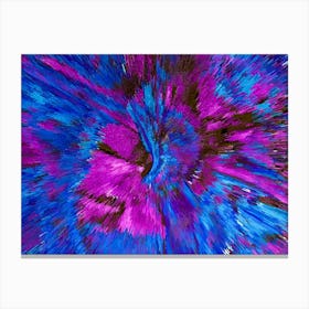 Acrylic Extruded Painting 209 Canvas Print