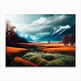 Landscape Painting 35 Canvas Print