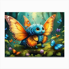 Aetherwing Butterfly #3 Canvas Print