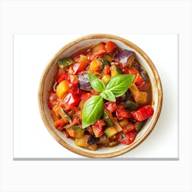 Vegetable Stew In A Bowl 25 Canvas Print