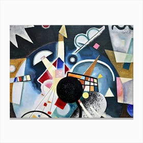 Wassily Kandinsky Abstract By Person Canvas Print