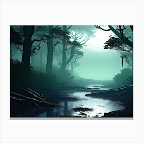 Dark Forest 2 Canvas Print