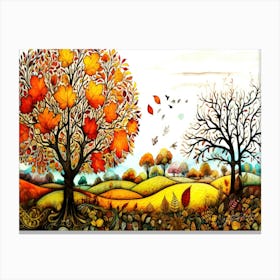 Autumn Splendor - Autumn Leaves Near Me Canvas Print