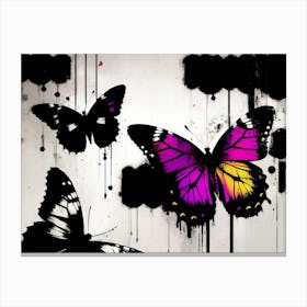 Butterfly Painting 214 Canvas Print