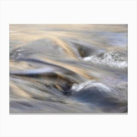 Abstract Water Long Exposure Photography Canvas Print