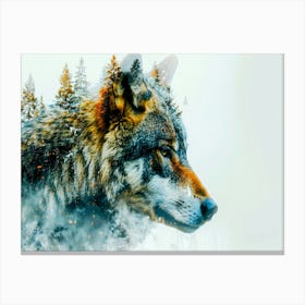 Wolf Queen - Wolf Stock Canvas Print