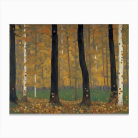 Birch Forest Canvas Print