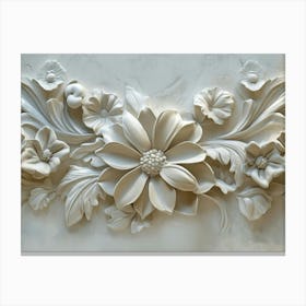 Decorative Art with Design Canvas Print