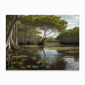 Mangrove Swamp Canvas Print