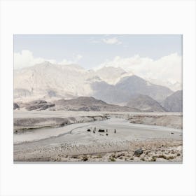 Valley In Pakistan Near Skardu Canvas Print