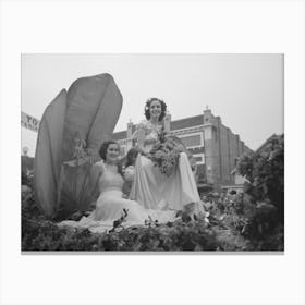 Untitled Photo, Possibly Related To Parade Of The Floats, National Rice Festival, Crowley, Louisiana By Russell Canvas Print