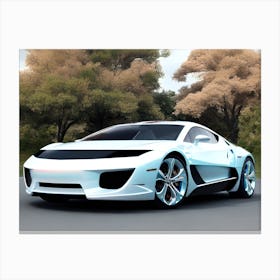 Concept Car 2 Canvas Print