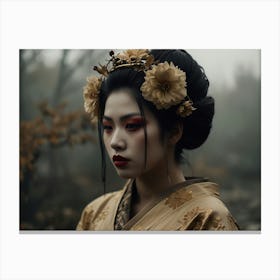 Geisha 3 Canvas Print