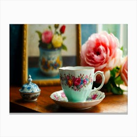 Cup Of Tea Canvas Print