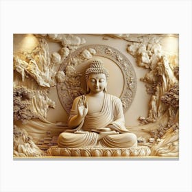 Buddha 16 Canvas Print