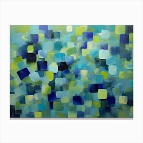 Misty Blues Canvas Print