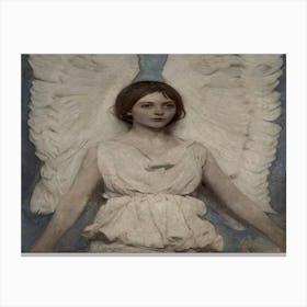 Angel With Wings 3 Canvas Print