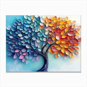 Tree Of Life 65 Canvas Print