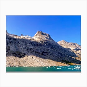 Glacier Lake in Greenland (Greenland Series) Canvas Print