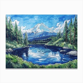 Mt Mtn Canvas Print