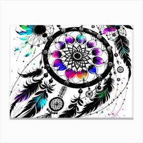 Dream Catcher 13 Canvas Print