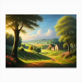 Country Road 7 Canvas Print