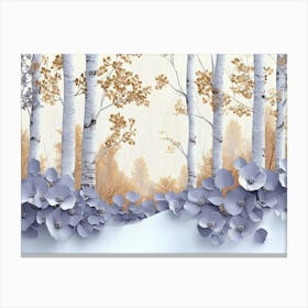 Birch Trees Canvas Print