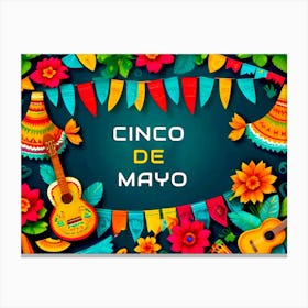 Cinco De Mayo 5 Canvas Print