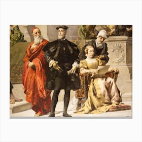 Renaissance Painting Emperor Maximilian Canvas Print