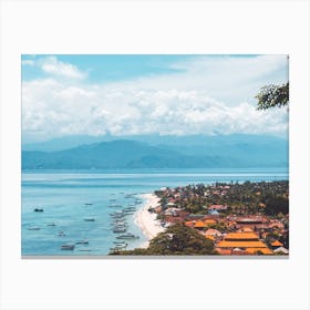Island Life In Indonesia Canvas Print