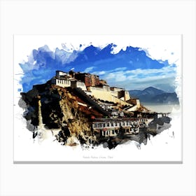 Potala Palace, Lhasa, Tibet Canvas Print