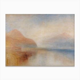 Inverary Pier, Loch Fyne, Jmw Turner Canvas Print