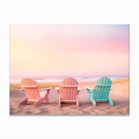 California Dreaming - Relaxing Beach Canvas Print