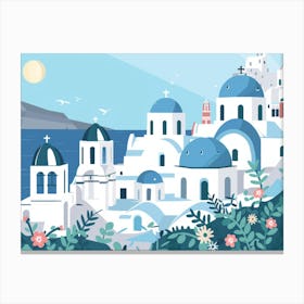 Santorini 18 Canvas Print