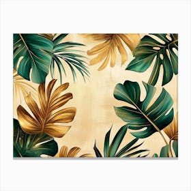 Tropical Leaves 6 Canvas Print