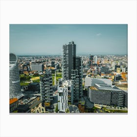 Milan Italy Skyline Canvas Print